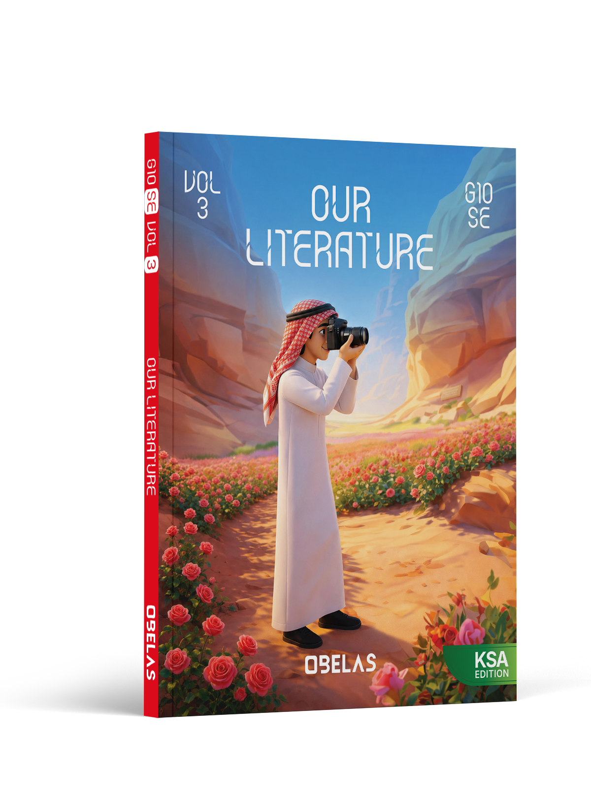 Our Literature · Grade 10, cover 3