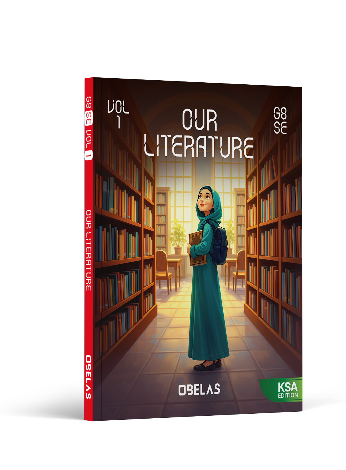 Our Literature · Grade 8, cover 1